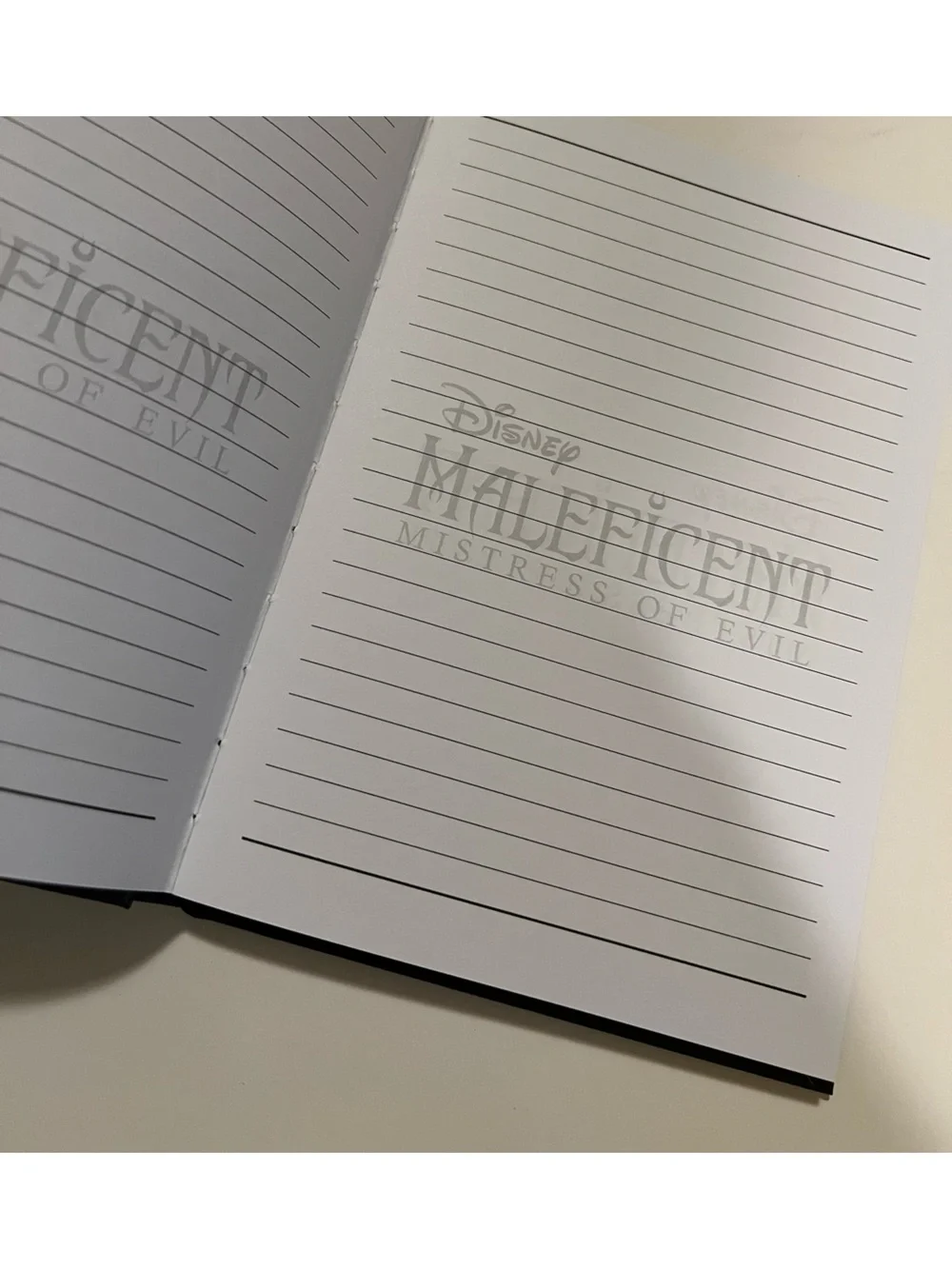 NWOT DISNEY MALEFICENT HARDCOVER LINED NOTEBOOK/ JOURNAL.